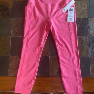 RBX High Waist Ankle Length Pockets Tights NWT